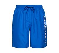 Superdry Code Applque 19inch Badeshorts S Blue Bay