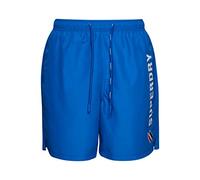 Superdry Herren 19-Zoll-Badeshorts mit Applikation aus recyceltem Material Racer Kobaltblau L