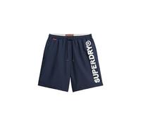 Superdry Herren 43,2 cm Sport-Badeshorts mit Grafik Marineblau M