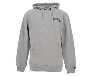 Superdry Herren Athletic Essentials Kapuzenpullover Grau Meliert XL