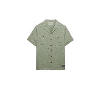 Superdry Printed Beach Kurzarmhemd S Shibori Blossom Sage
