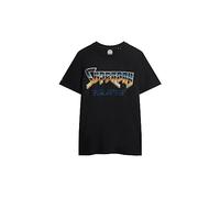 Superdry Herren Bedrucktes T-Shirt, Schwarz, L