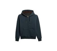 Superdry Herren Borg-gefütterter Zip-Hoodie Dunkel Grafitgrau XXXL