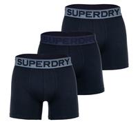 Superdry M3110452c Boxershorts 3 Einheiten XL Eclipse Navy/Blue