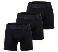Superdry Herren Boxershorts, 3er Pack - Boxer Triple Pack, Logobund, Cotton Stretch Schwarz XL