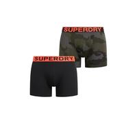 Superdry M3110453a Boxershorts 2 Einheiten L Black / Athletic Grey Feeder