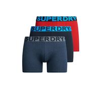 Superdry Herren Boxershorts aus Bio-Baumwolle im 3er-Pack