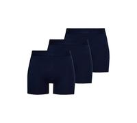 Superdry Herren Boxershorts aus Bio-Baumwolle im 3er-Pack Kräftiges Marineblau S