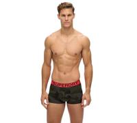 Superdry Herren Boxershorts im 2er-Pack Schwarz/Tarnmuster XXL