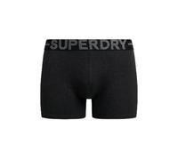 Superdry Boxershorts M3110452C Herren Dreierpack Rabenschwarz Meliert XXL