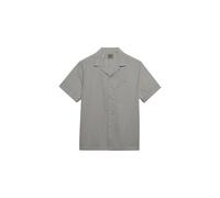 Superdry Herren Cabana Kurzarmhemd Kreidegrau L