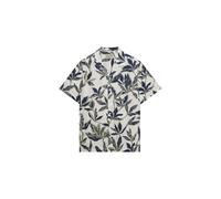 Superdry Herren Cabana Poolside Kurzarmhemd Bananenblatt Ecru M