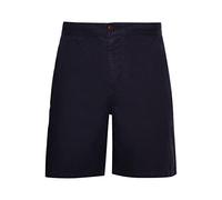 Superdry Herren Cali Beach Leinenshorts Atlantik Marineblau 32