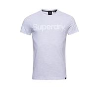 Superdry Rundhalsshirt »CL NS TEE«, grau-meliert