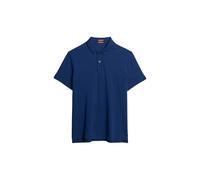 Superdry City Pique Kurzarm-poloshirt M Pilot Mid Blue