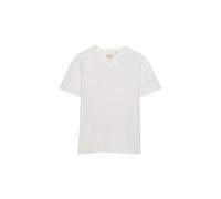 Superdry Classic Cotton Linen Vee Kurzarm-t-shirt Mit V-ausschnitt