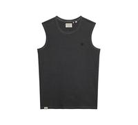 Superdry Herren Classic Baumwoll-Leinen Tanktop Chromgrau XL