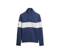 Superdry Classic Rugby Henley Langarm-polo 2XL Lauren Navy/White