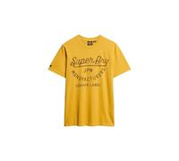 Superdry Copper Label Script Kurzarm-t-shirt 3XL Pigment Yellow Slub