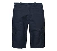 Superdry Herren Core Cargoshorts aus Bio-Baumwolle Nordisch Chrom Marineblau 30