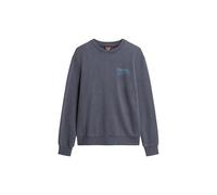 Superdry Herren Core City Sweatshirt mit Rundhalsausschnitt und Logo Magma Schiefergrau XL