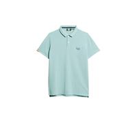 Superdry Herren Destroyed Polohemd Turmalinblau Destroyed M