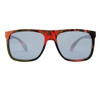 Superdry Herren Eckige Sportsonnenbrille Mattorange Tarnmuster/Verspiegelte Gläser 1SIZE