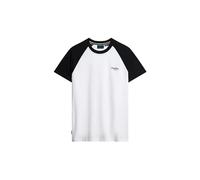 Superdry Essential Logo Baseball Short Sleeve T-shirt Weiß L Mann (Herstellerartikelnummer: M1011838A-35C-L)