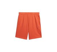 Superdry Herren Essential Jersey-Shorts mit Logo Leuchtend Korallrot M