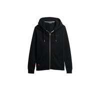 Superdry Herren Essential Kapuzenjacke mit Logo Schwarz M