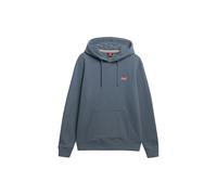 Superdry Herren Essential Logo Hoodie Sturmwetter Blau XXL