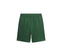 Superdry Herren Essential Logo Jersey Shorts Traditionelles Piniengrün Meliert M