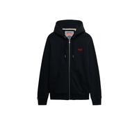 Superdry Essentials Logo Reißverschlusspullover M Eclipse Navy / Red
