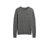 Superdry Essential Slim Fit Pullover L Dark Charcoal Jaspe