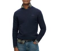 Superdry Essential Slim Fit Pullover XL Carbon Navy Marl
