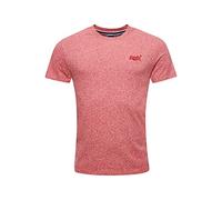 Superdry Herren Vintage Logo Emb Tee T-Shirt, Mid Red Grit, S