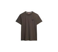 Superdry Herren Essential T-Shirt aus Bio-Baumwolle mit Logo und Stickerei Vintage Schwarz XXL