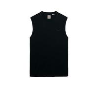 Superdry Herren Essential Tanktop aus Bio-Baumwolle mit Logo Schwarz XXL
