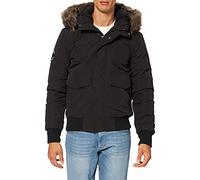 Superdry Herren Everest Bomberjacke Tiefschwarz XXXL