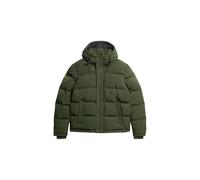 Steppjacke SUPERDRY "Everest Hooded Puffer Jacket" Gr. L, grün (army green) Herren Jacken (83330546-L) army green