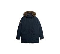 Superdry Everest Faux Parka Kapuzenjacke marineblau - S