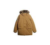 Superdry Everest Faux Parka Kapuzenjacke braun - L