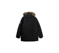 Superdry Everest Faux Fur Jacke 3XL Jet Black