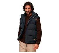Superdry Everest Daunenweste L Nordic Chrome Navy