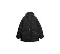 Superdry Herren Expedition Stepp-Parka Schwarz S