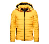 Superdry Herren Fuji Kapuzenjacke Warmes Gelb S