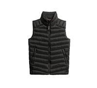 Superdry Herren Fuji Sport Steppweste Schwarz XL