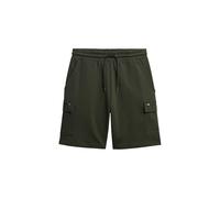 Superdry Herren Funktions-Cargoshorts mit Logo Surplus Goods Olivgrün L