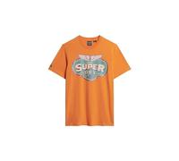 Superdry Gasoline Workwear Kurzarm-t-shirt 2XL Denim Co Rust Orange