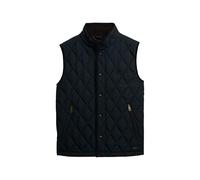 Superdry Herren Gesteppte Estate Weste Finster Marineblau XXL